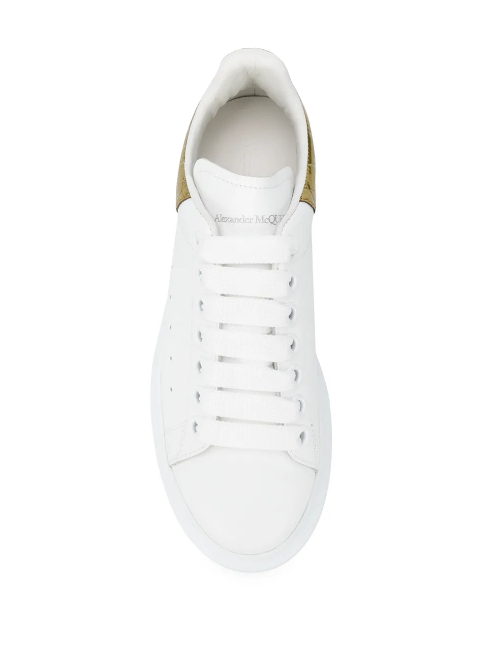Alexander McQueen Metallic Oversized Low-Top