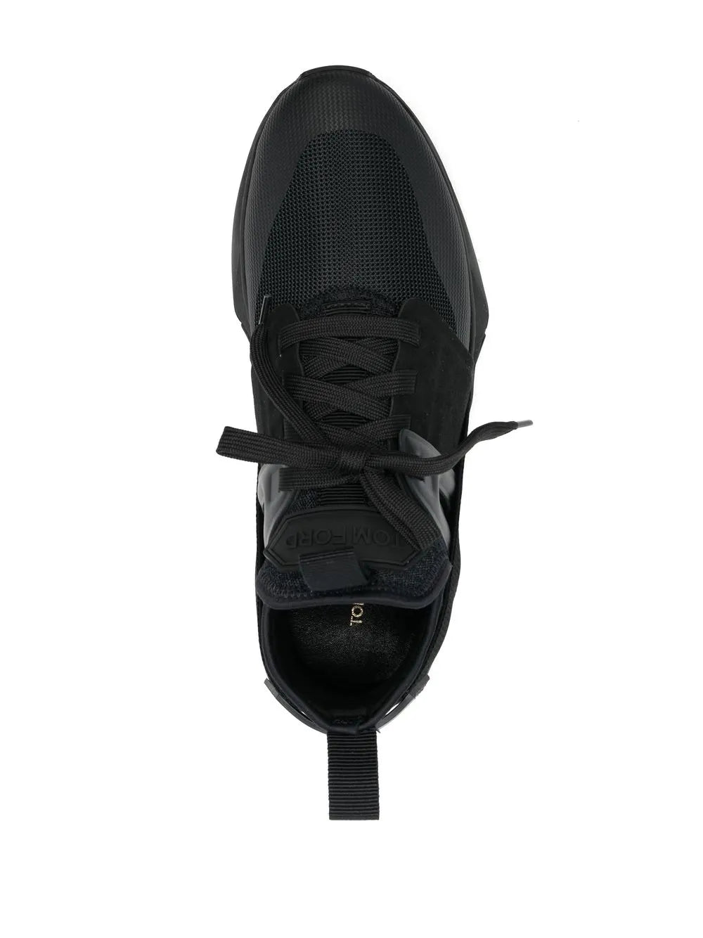 Tom Ford Logo-Patch Lace-Up Sneakers