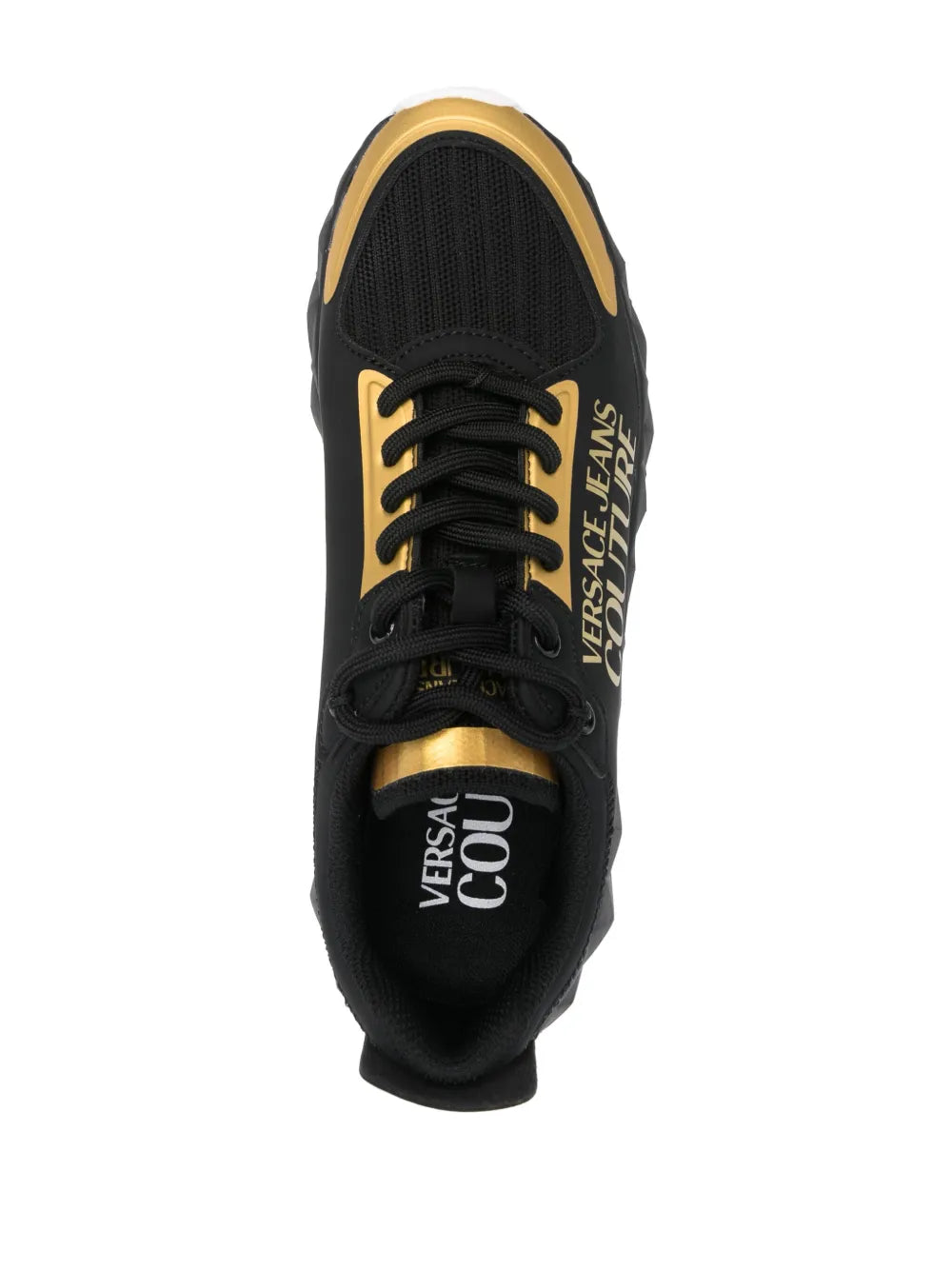 Versace Jeans Couture Logo-Print Low-Top Sneakers