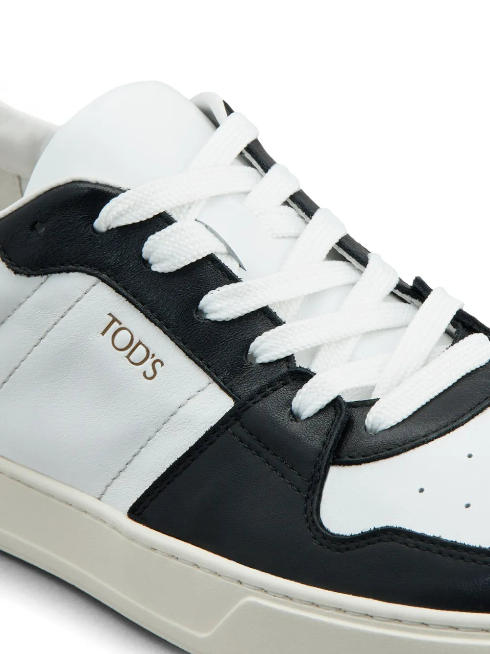Tod'S Panelled Leather Sneakers