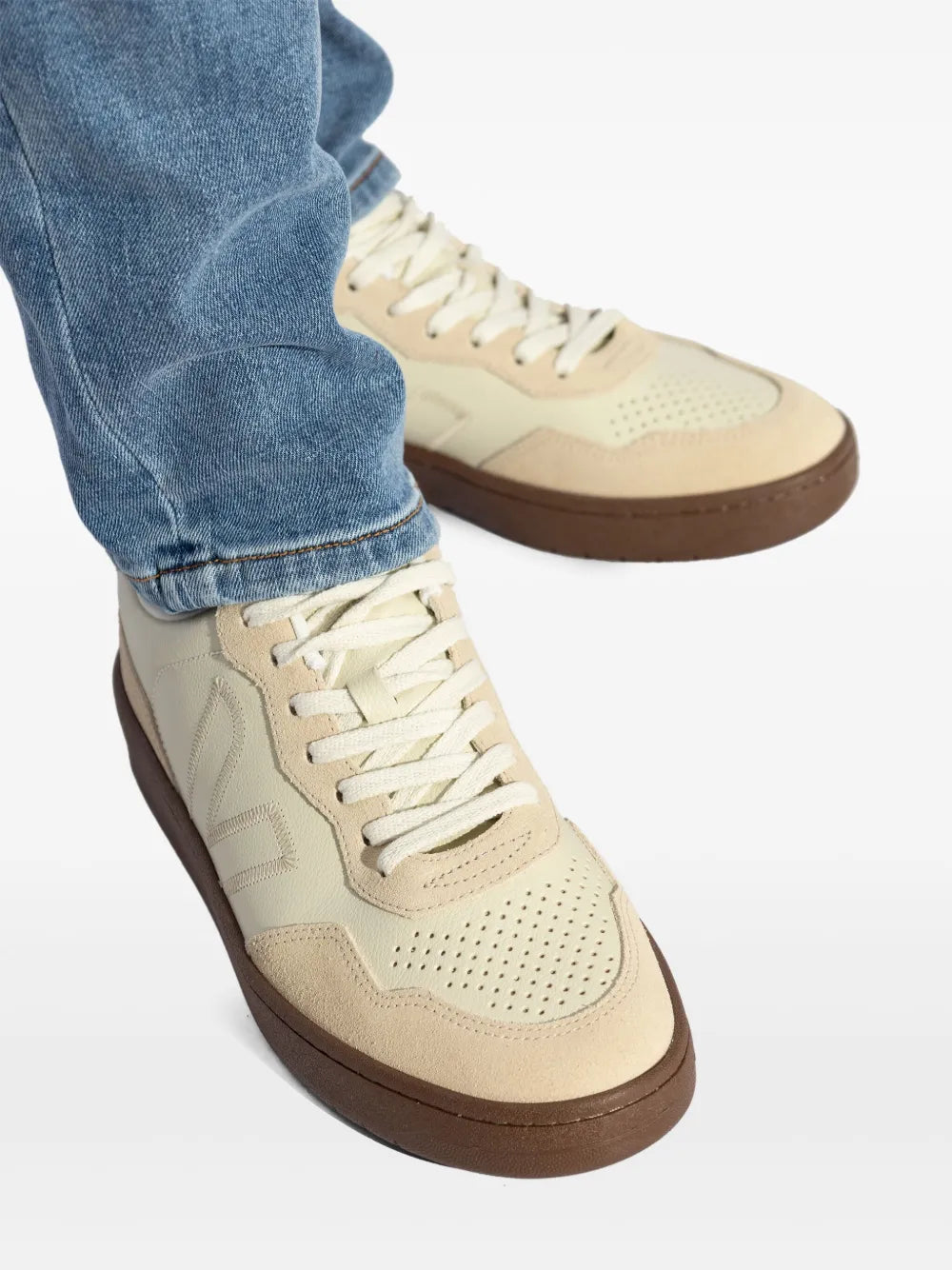 Veja V-90 Suede Sneakers