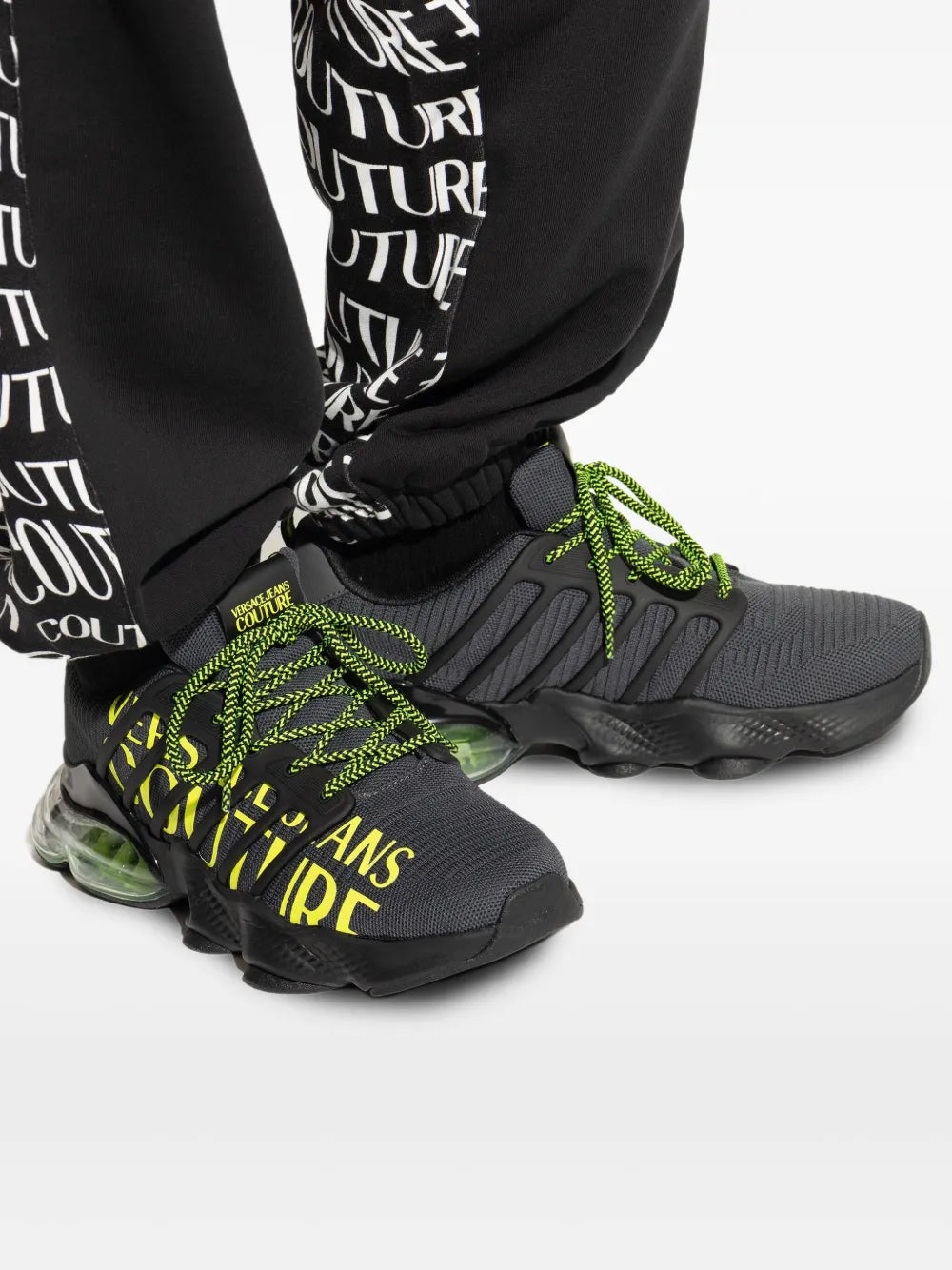 Versace Jeans Couture Logo-Print Sneakers