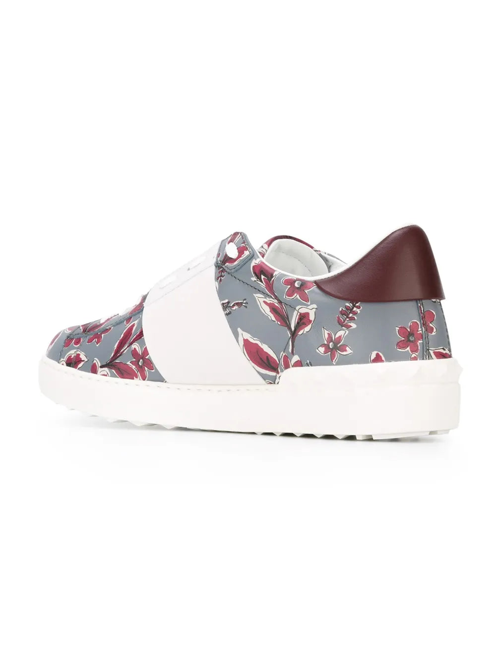 Valentino Garavani Open Floral-Print Sneakers