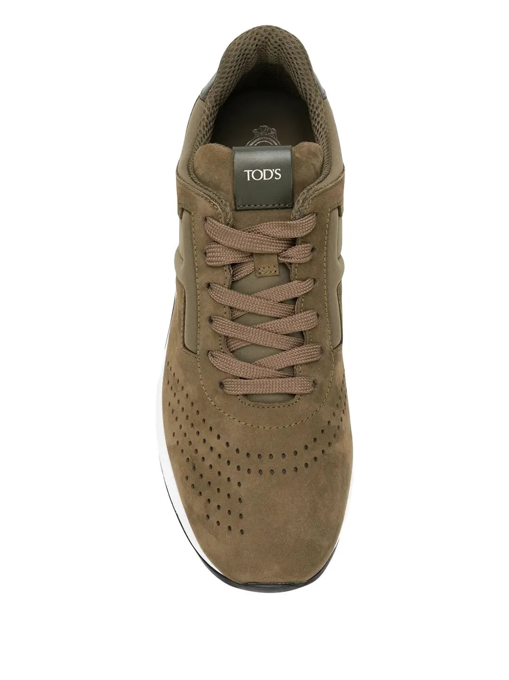 Tod'S Perforated Lace-Up Sneakers