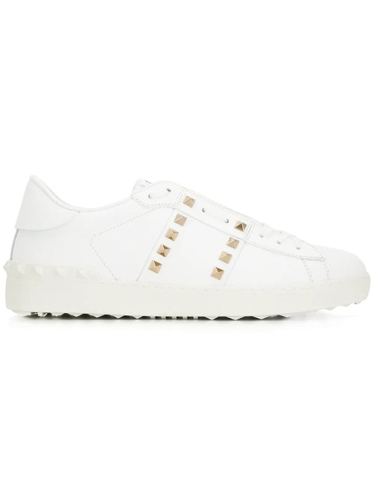 Valentino Garavani Rockstud Untitled Leather Sneakers