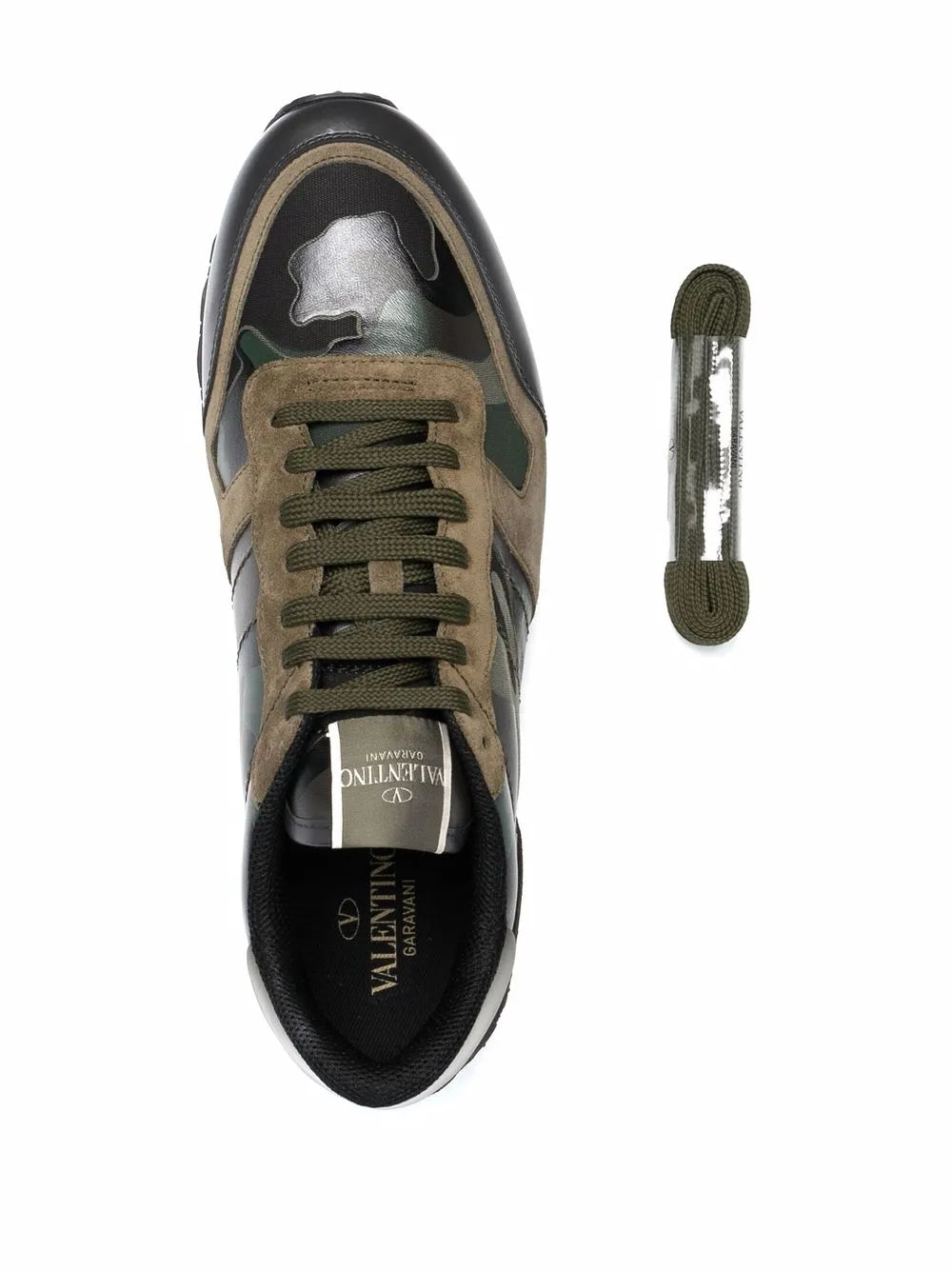 Valentino Garavani Camouflage Rockrunner Sneakers