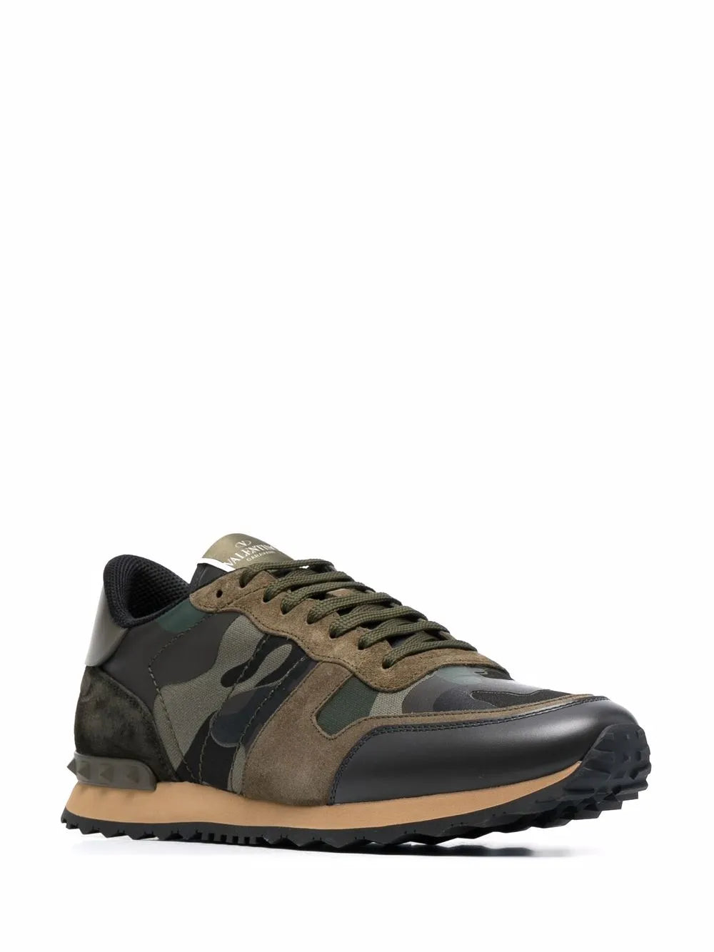 Valentino Garavani Camouflage Rockrunner Sneakers