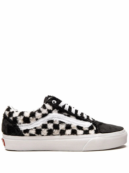 Vans Old Skool Sherpa Checkerboard Sneakers