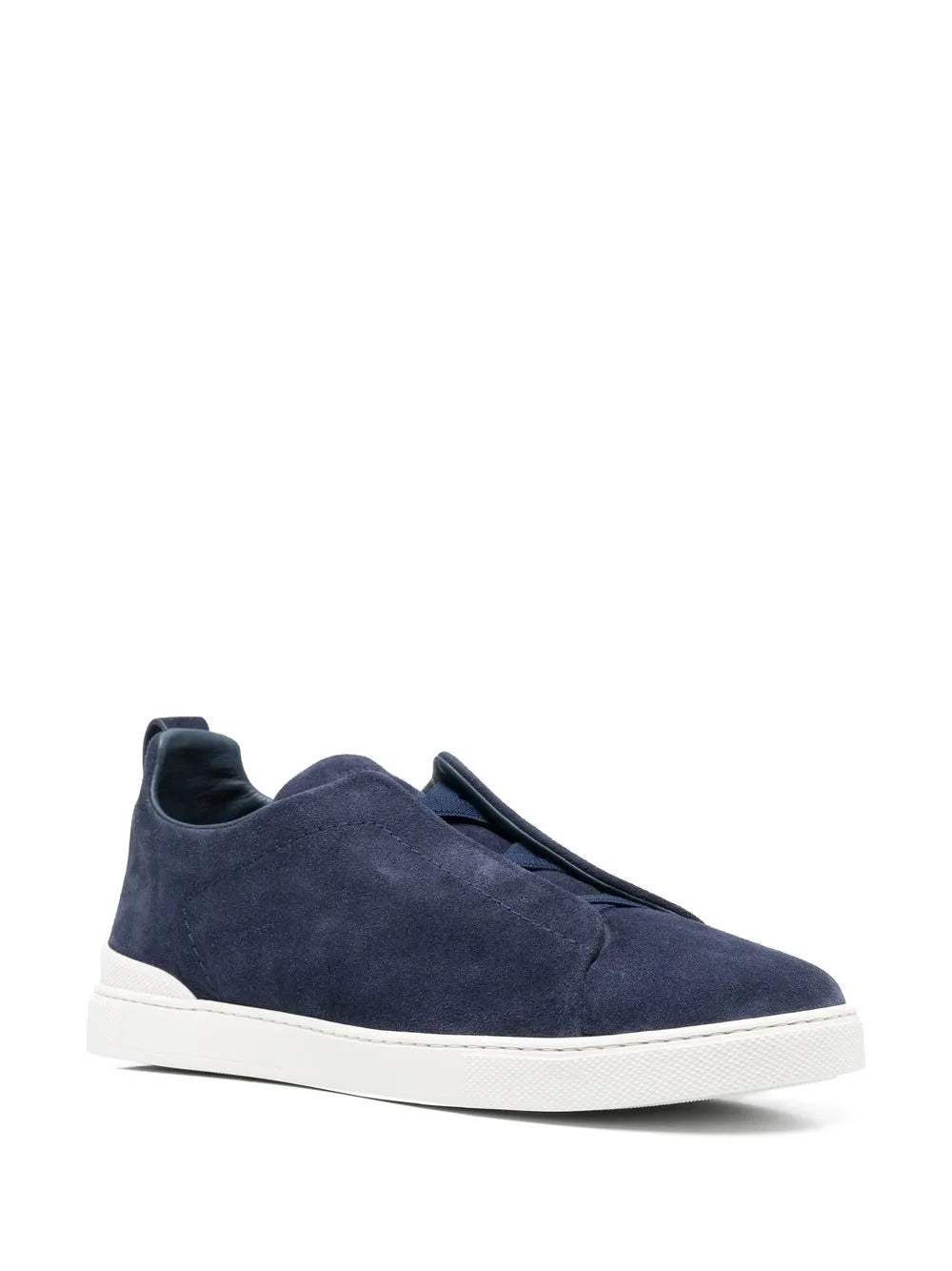Zegna Slip-On Suede Sneakers