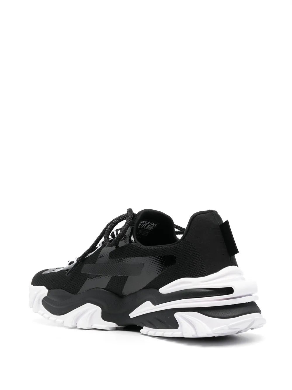 Versace Jeans Couture Logo-Print Low-Top Sneakers