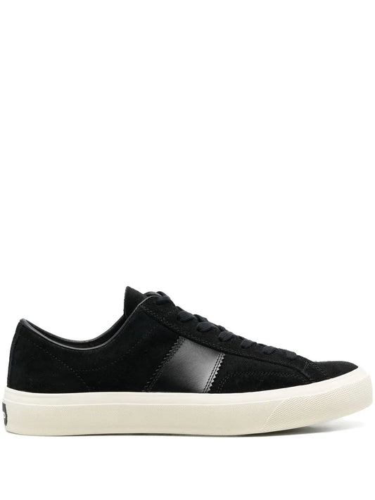 Tom Ford Logo-Print Low-Top Sneakers