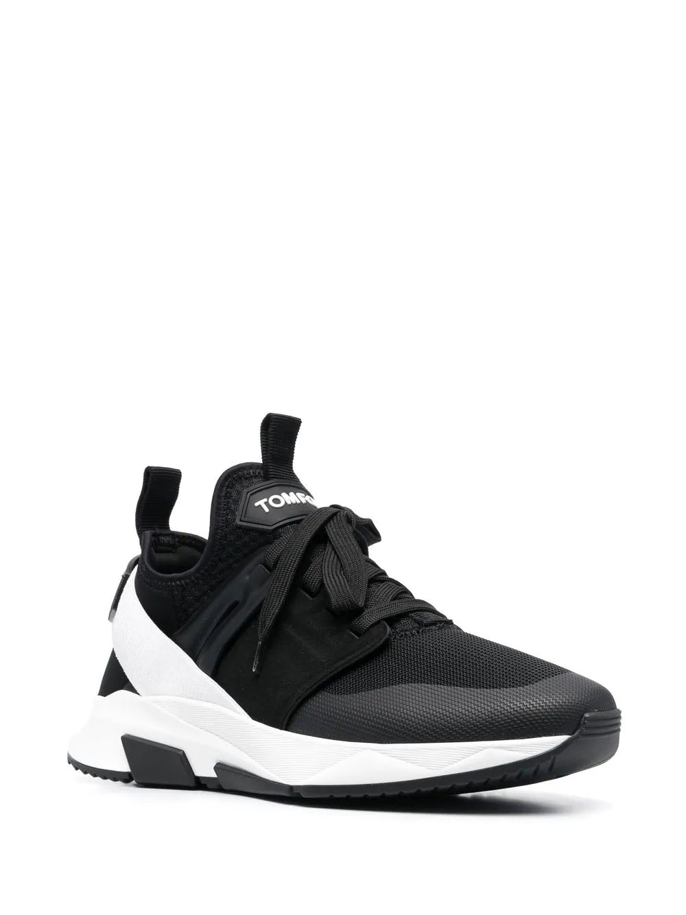 Tom Ford Panelled Logo-Patch Sneakers