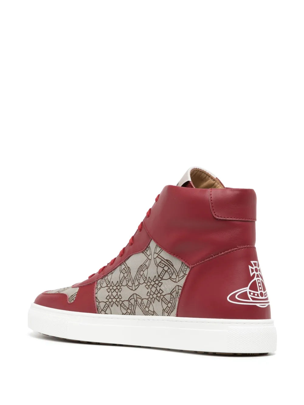 Vivienne Westwood Orb Logo High-Top Sneakers