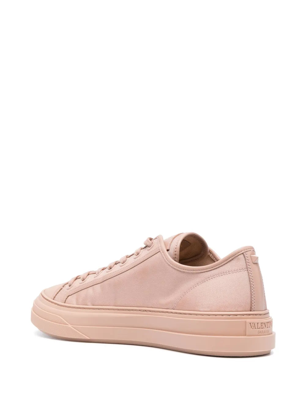 Valentino Garavani Logo-Patch Lace-Up Sneakers