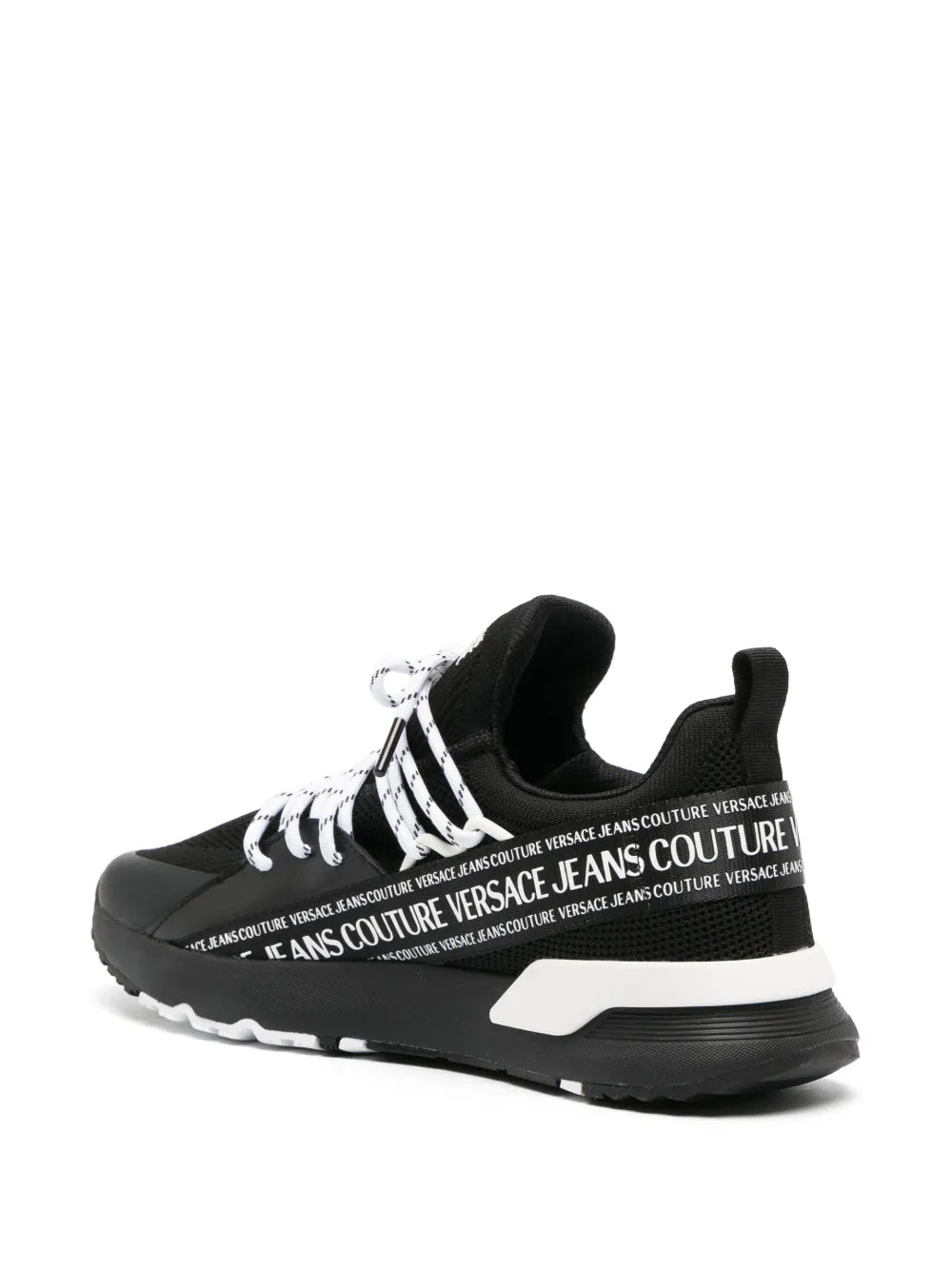 Versace Jeans Couture Logo-Print Low-Top Sneakers