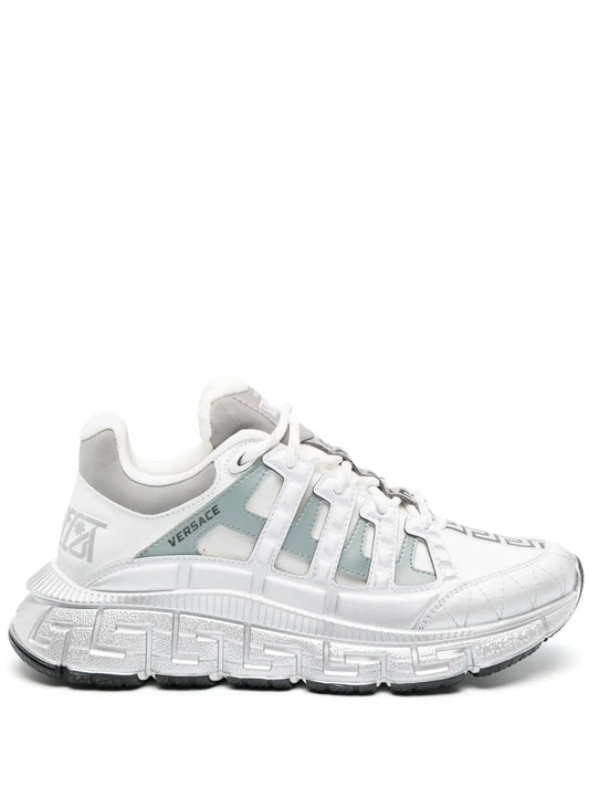Versace Trigreca Leather Sneakers