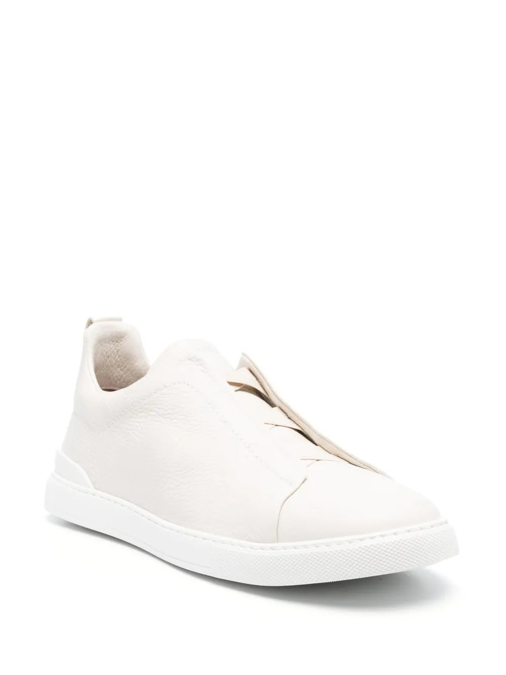Zegna Triple Stitch Low-Top Sneakers