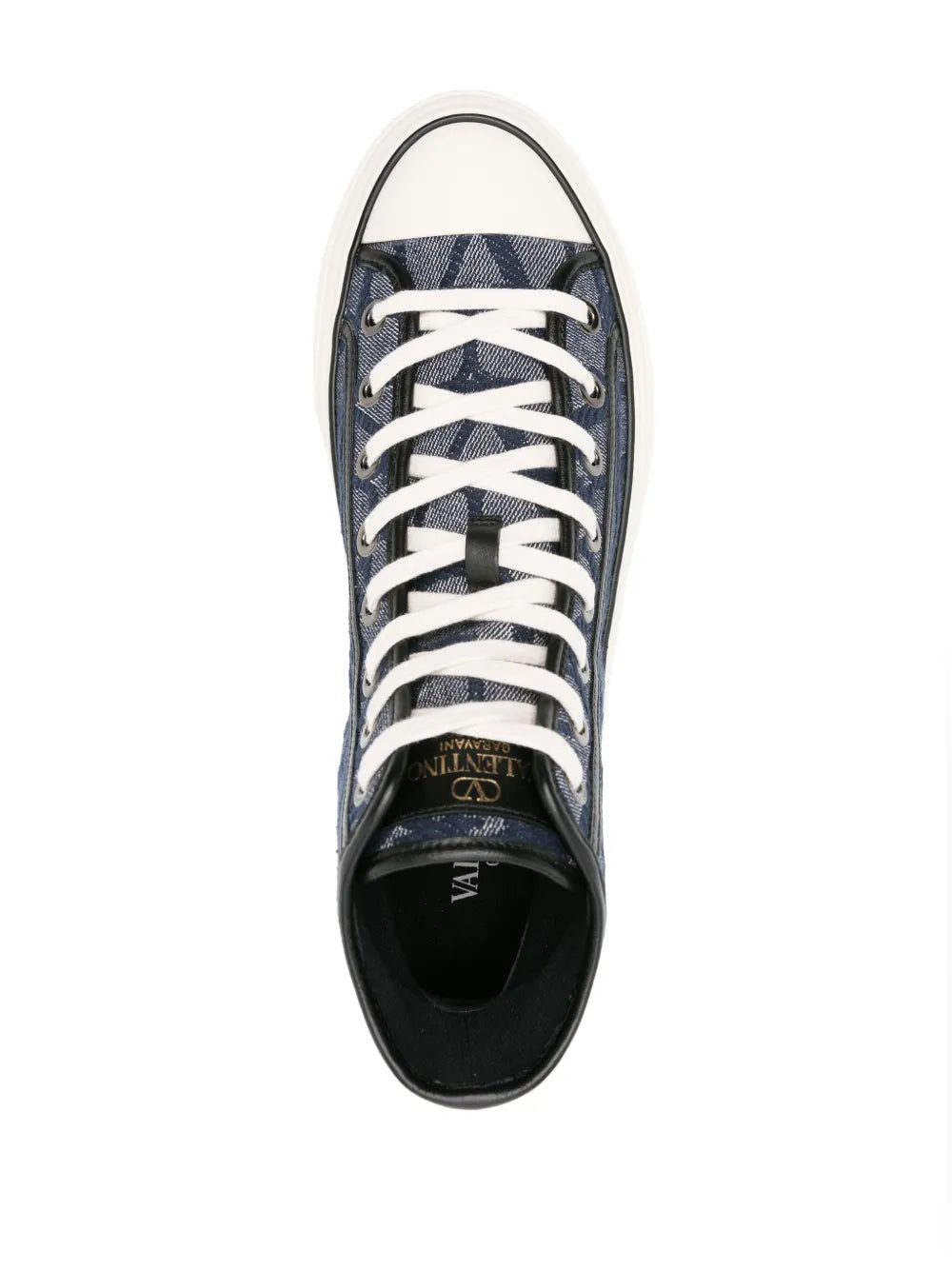 Valentino Garavani Vlogo Signature High-Top Sneakers