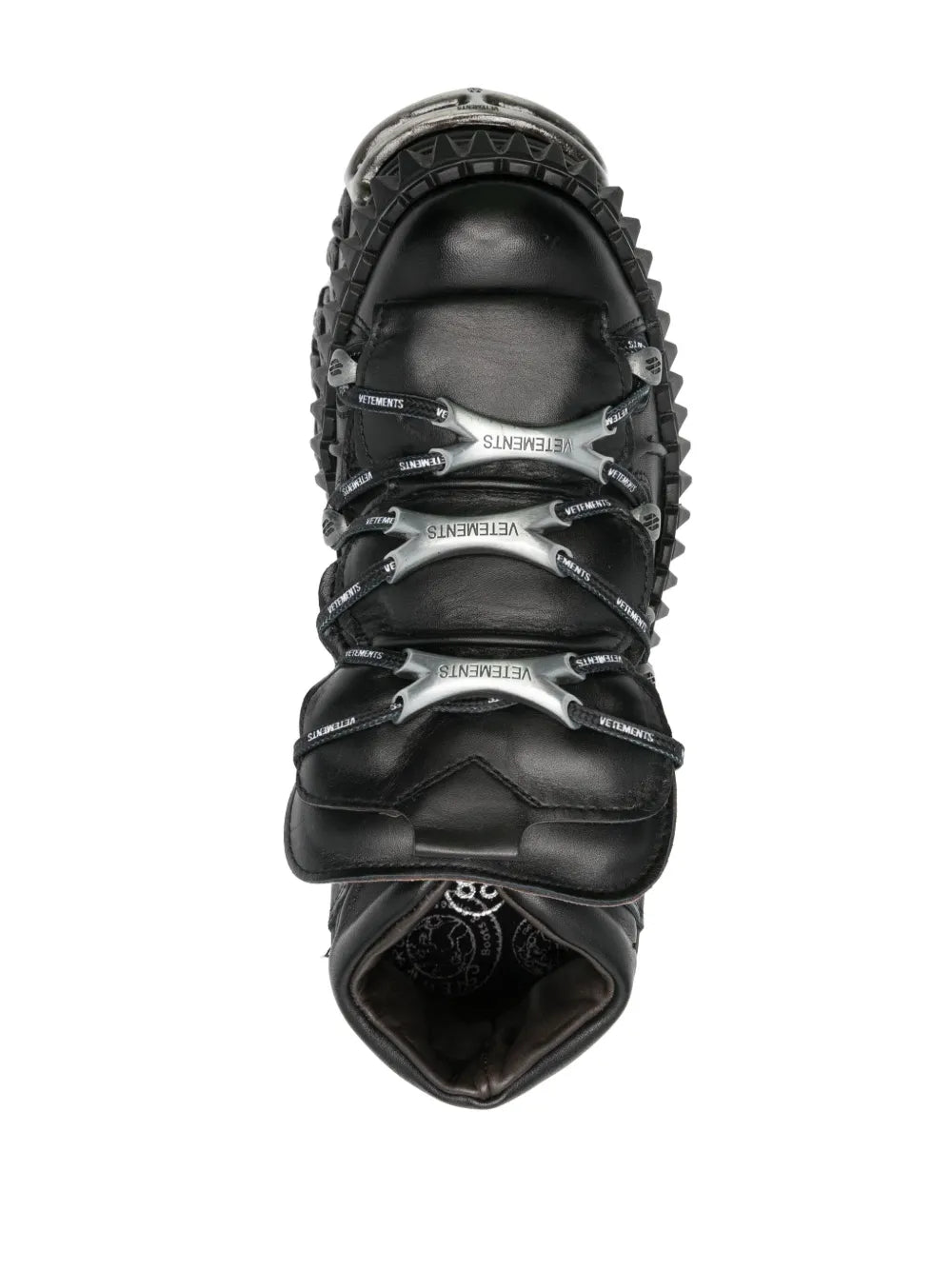 Vetements X New Rock Leather Sneakers