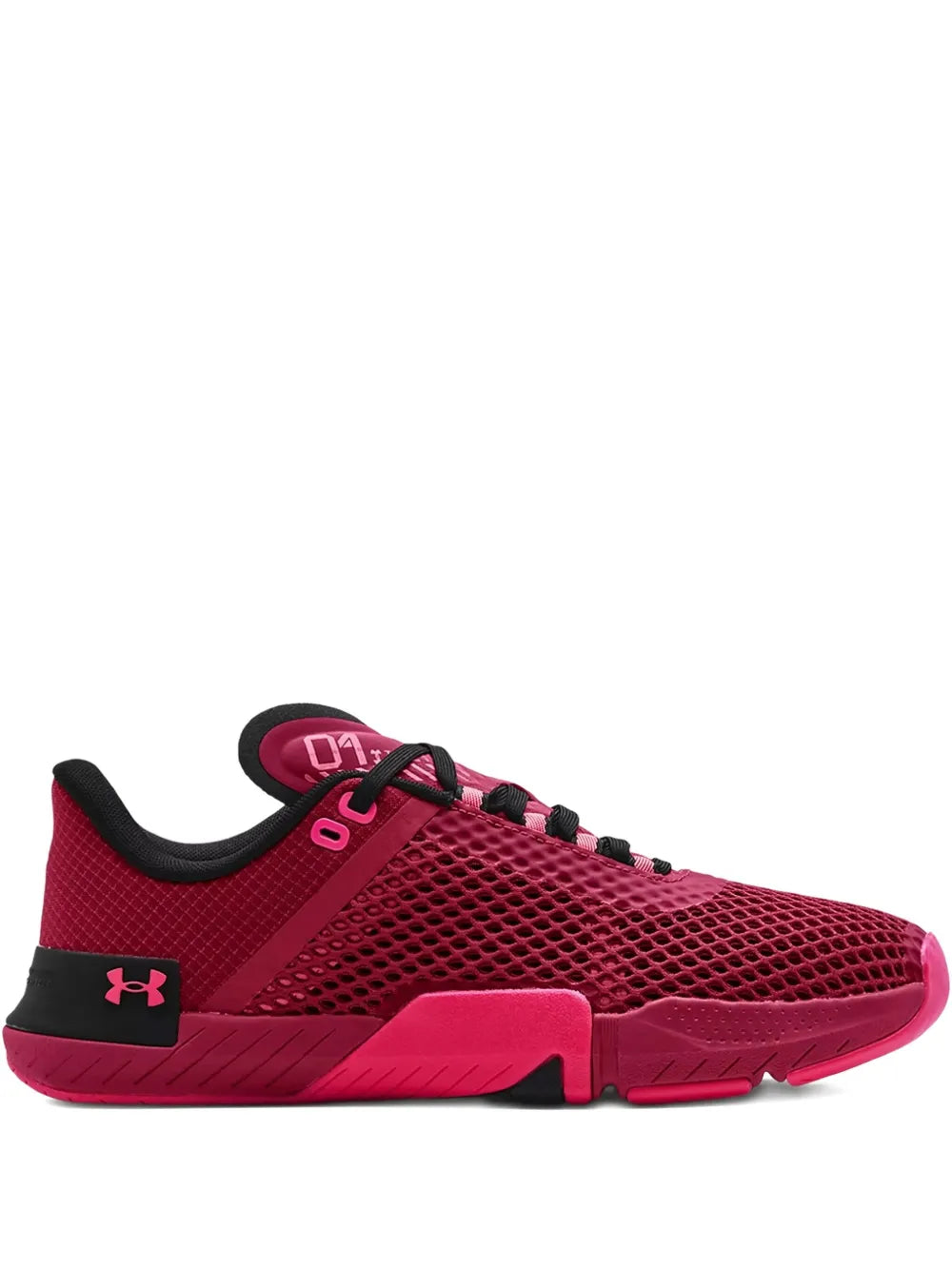 Under Armour Tribase Reign 4 Black Rose/Penta Pink Sneakers