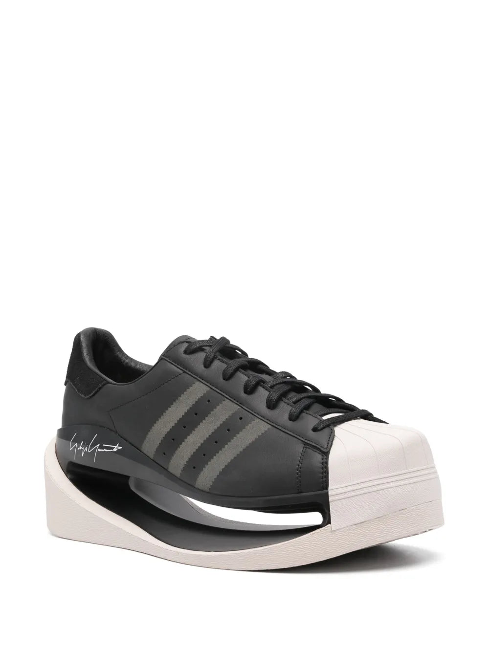 Y-3 Gendo Superstar Leather Sneakers