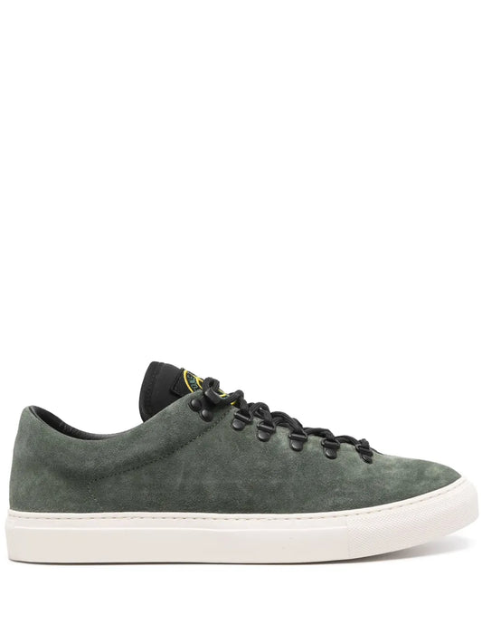 Stone Island Compass-Motif Sneakers