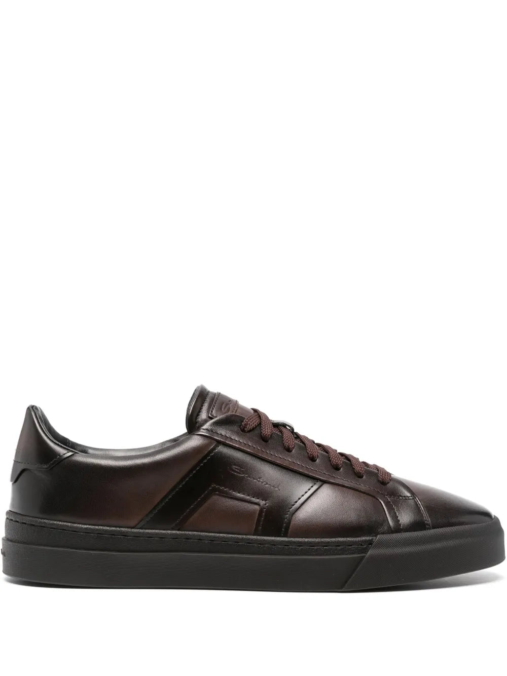 Santoni Logo-Debossed Sneakers