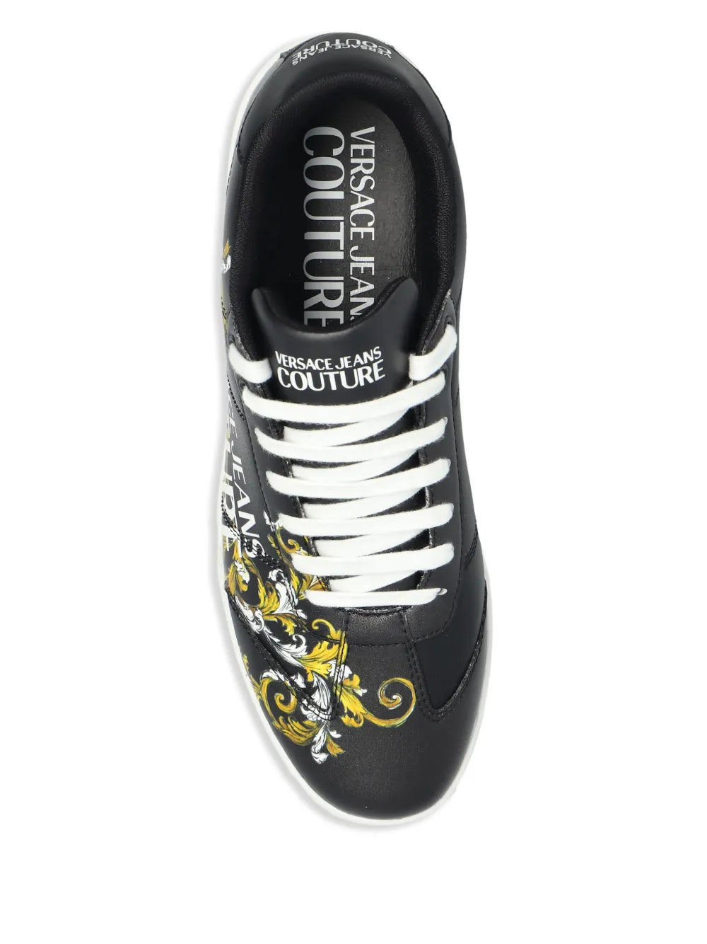Versace Jeans Couture Logo-Embroidered Sneakers