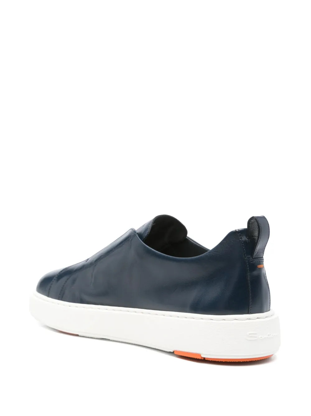 Santoni Leather Sneakers