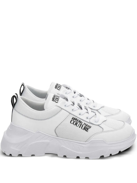 Versace Jeans Couture Mesh-Panelled Sneakers