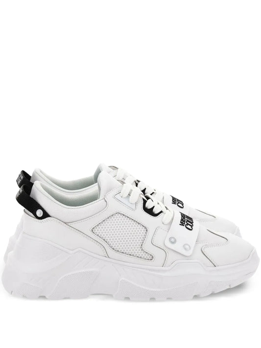 Versace Jeans Couture Mesh-Panelled Sneakers