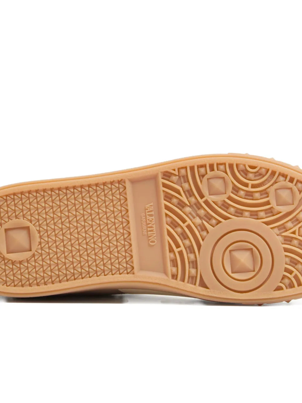 Valentino Garavani Upvillage Low Top Trainer In Split Leather And Calfskin Nappa Leather