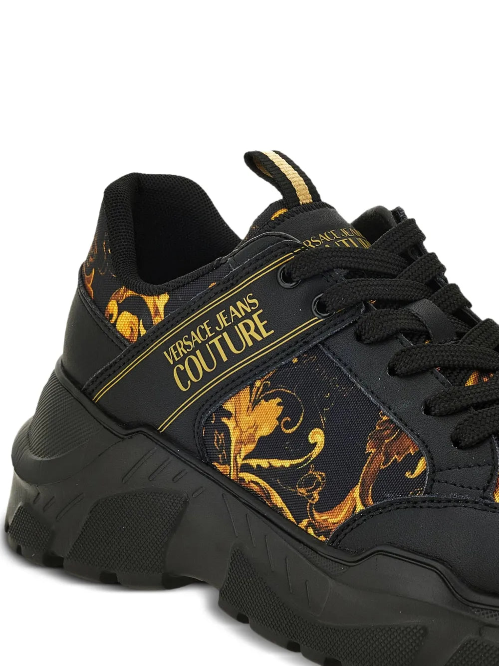 Versace Jeans Couture Watercolor Couture-Print Sneakers