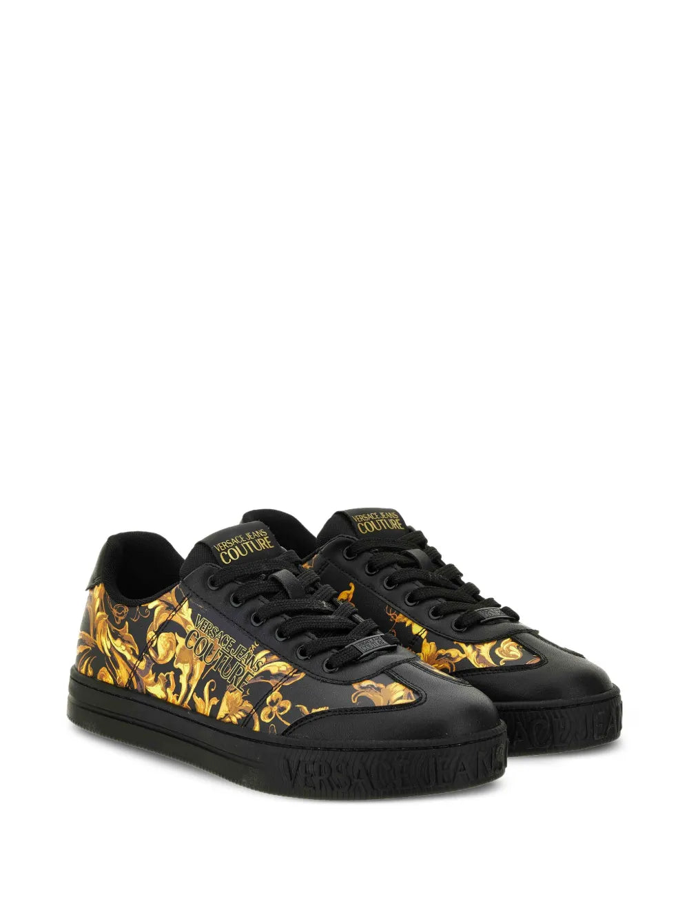 Versace Jeans Couture Baroque-Print Sneakers