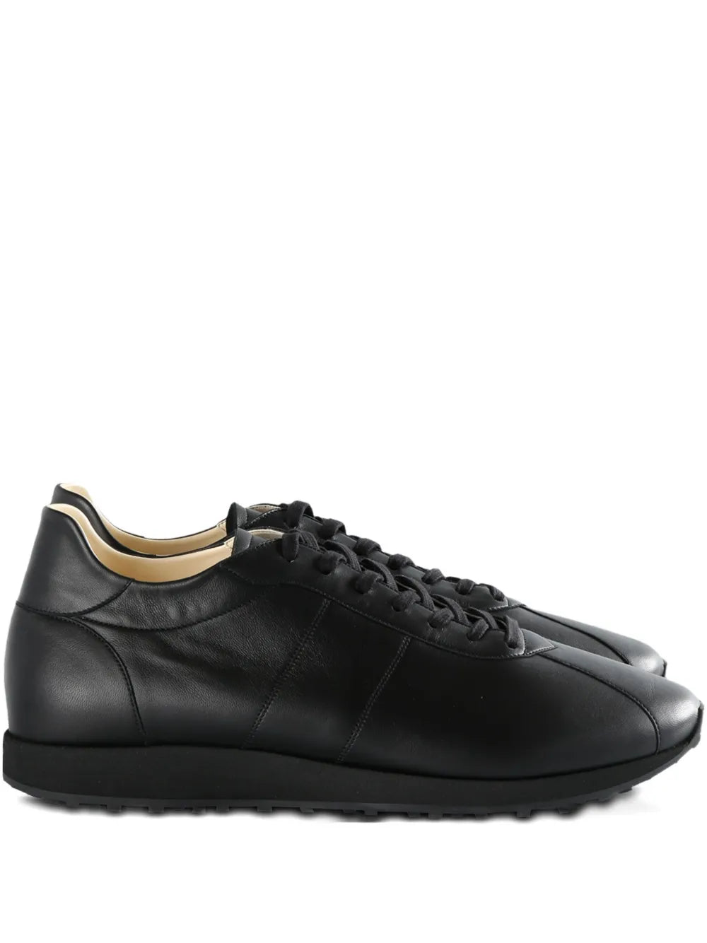 The Row Leather Lace-Up Sneakers