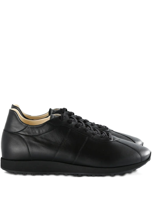 The Row Leather Lace-Up Sneakers