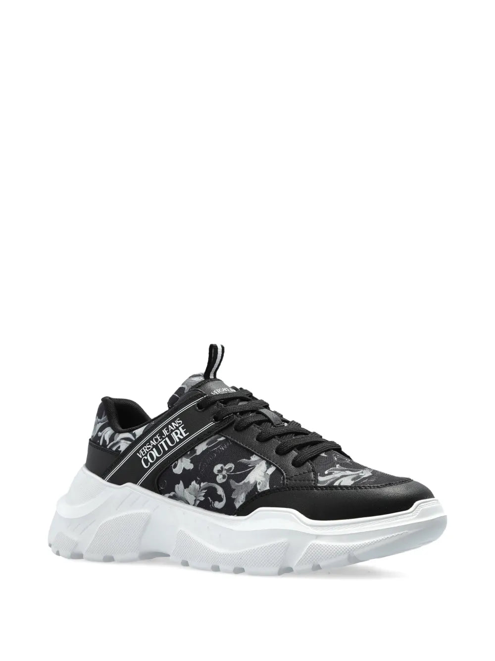 Versace Jeans Couture Baroque-Print Sneakers