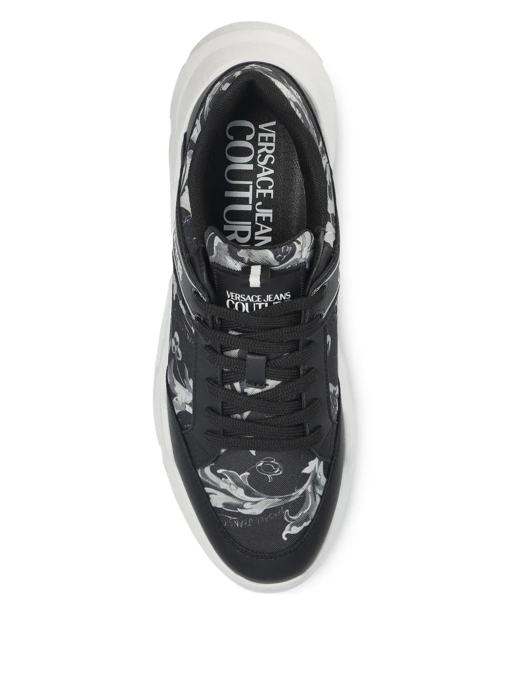 Versace Jeans Couture Baroque-Print Sneakers