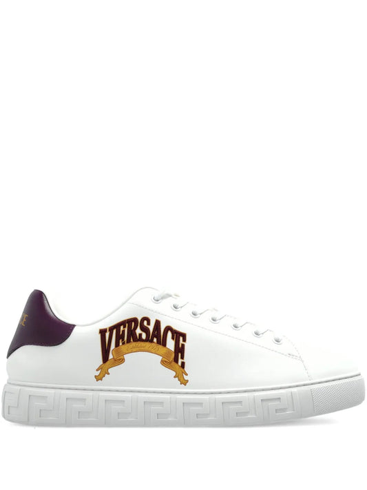 Versace Logo-Embroidered Sneakers