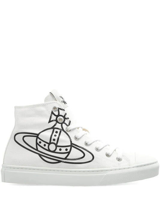 Vivienne Westwood Orb-Logo High-Top Trainers