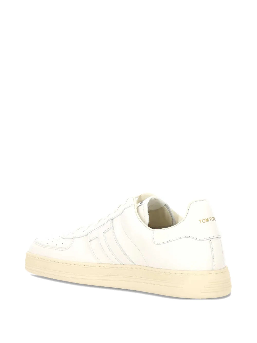 Tom Ford Leather Panelled Sneakers