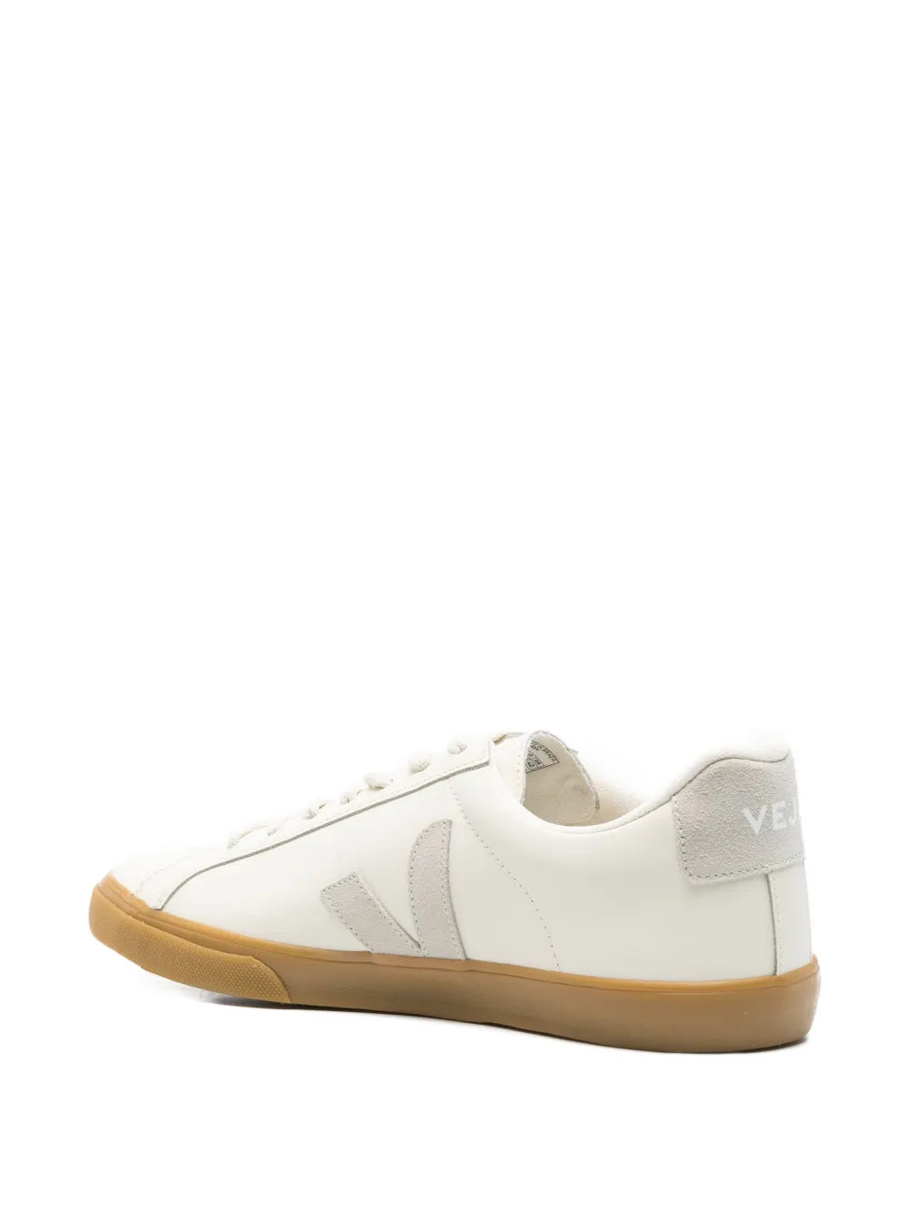 Veja Leather V Logo Sneakers