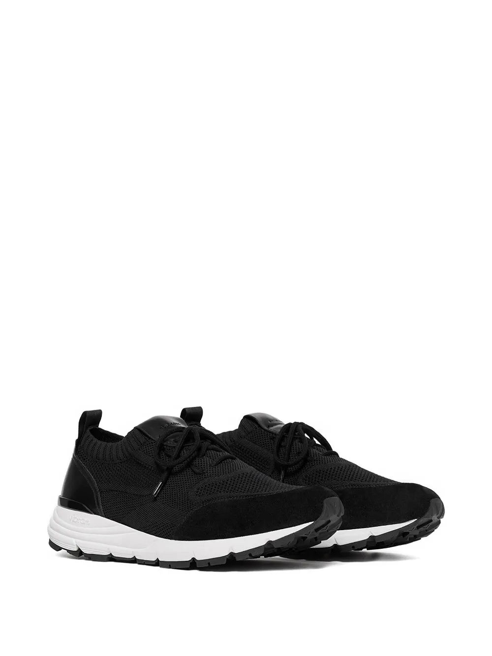 Scarosso Robbie Knitted Suede Sneakers