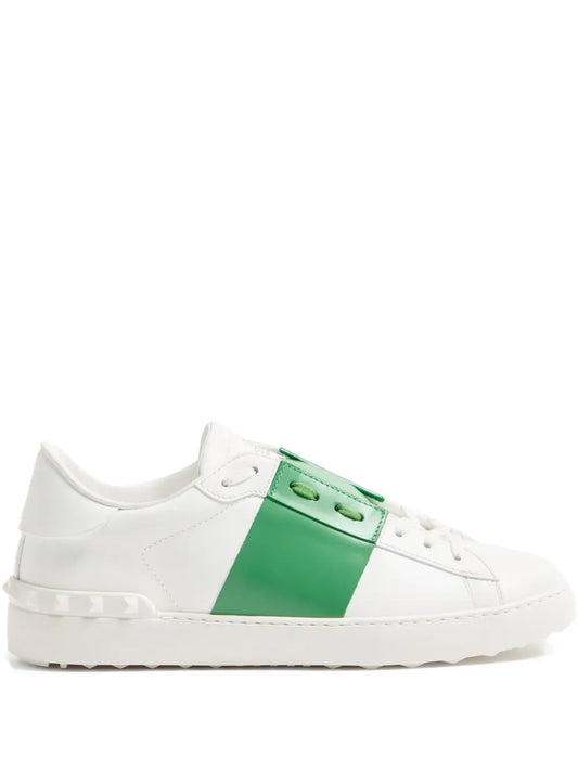 Valentino Garavani Calfskin Band-Open Sneakers