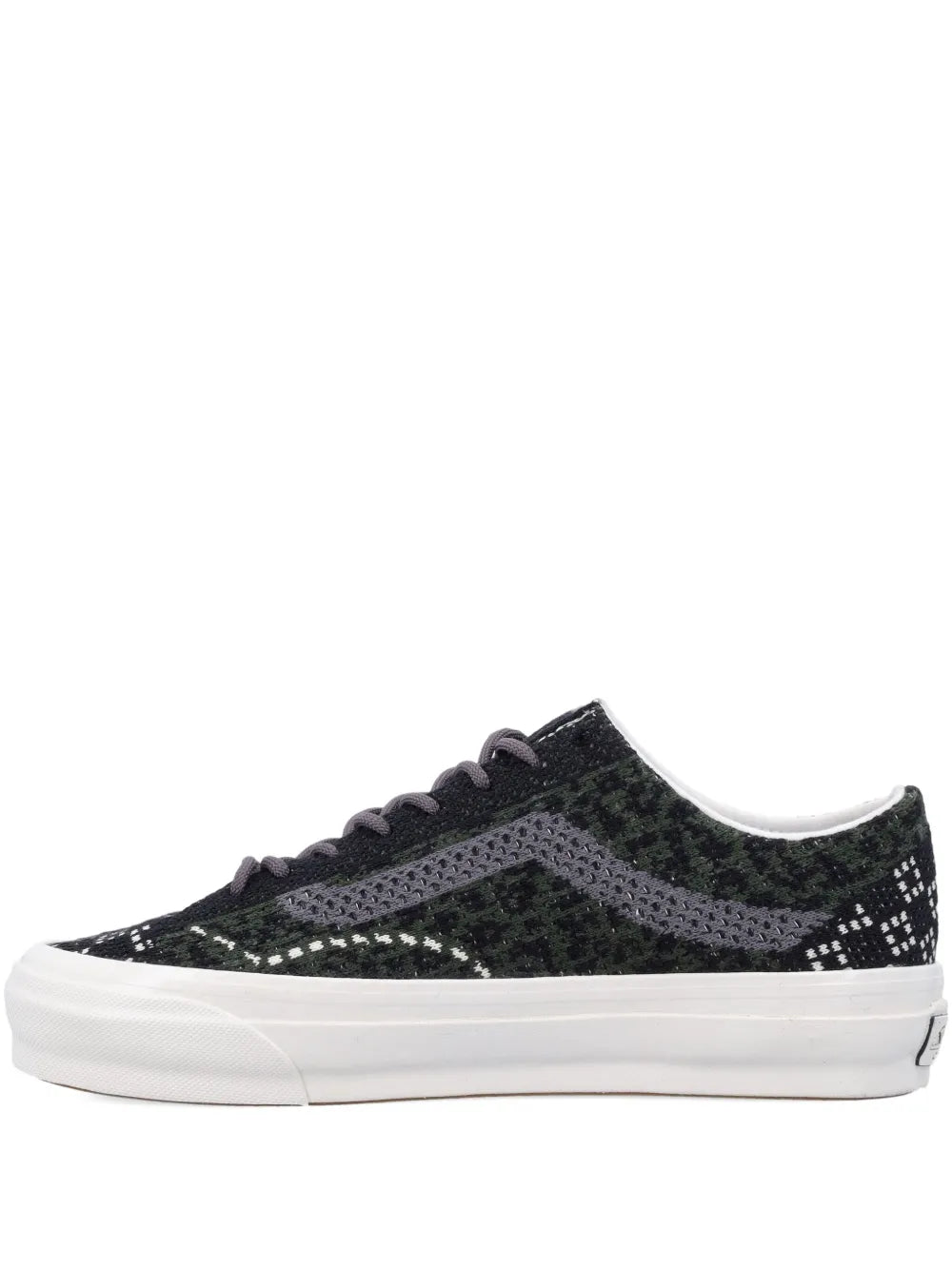 Vans Premium Old Skool Patterned-Knit Low-Top Sneakers