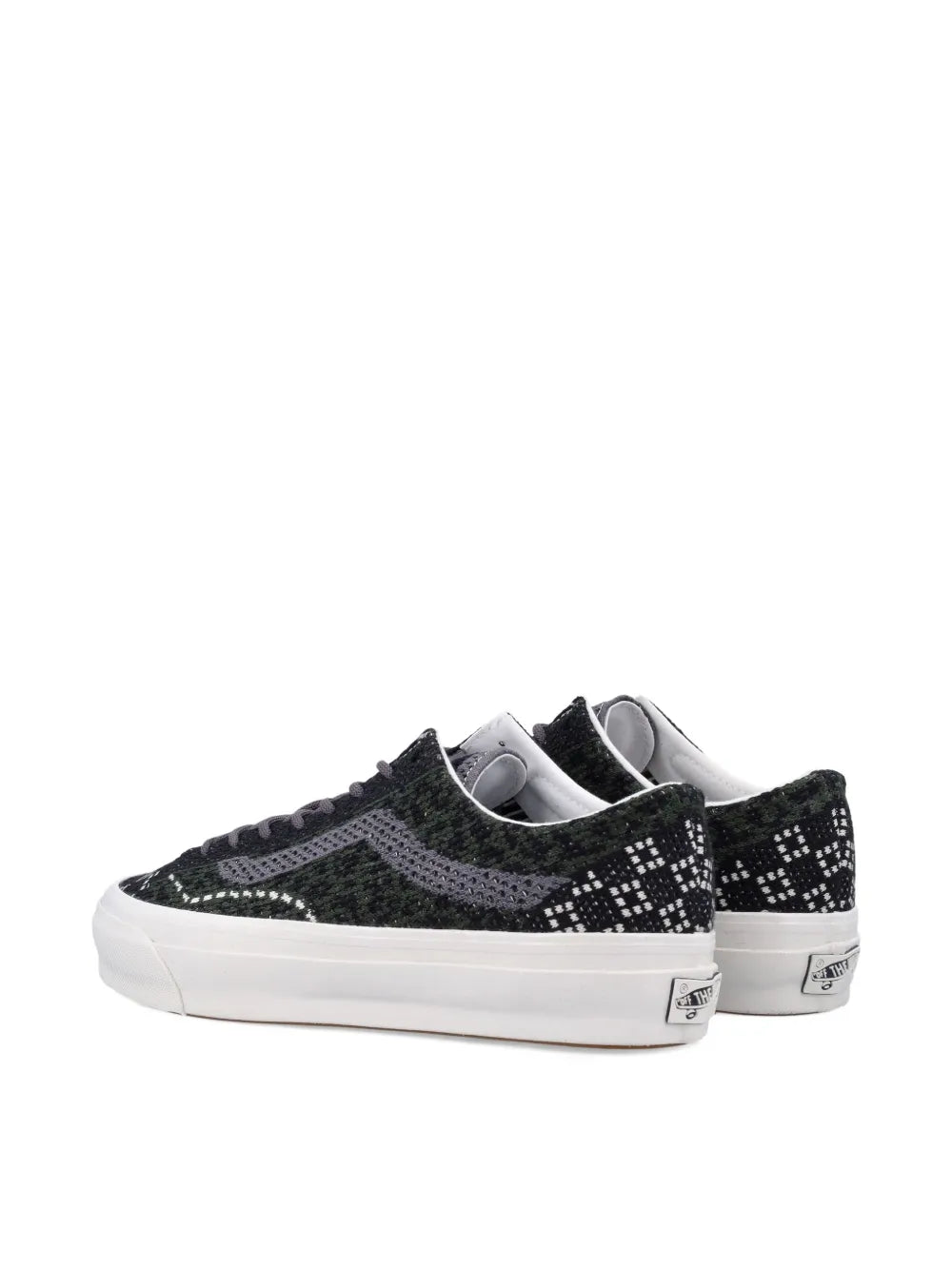 Vans Premium Old Skool Patterned-Knit Low-Top Sneakers