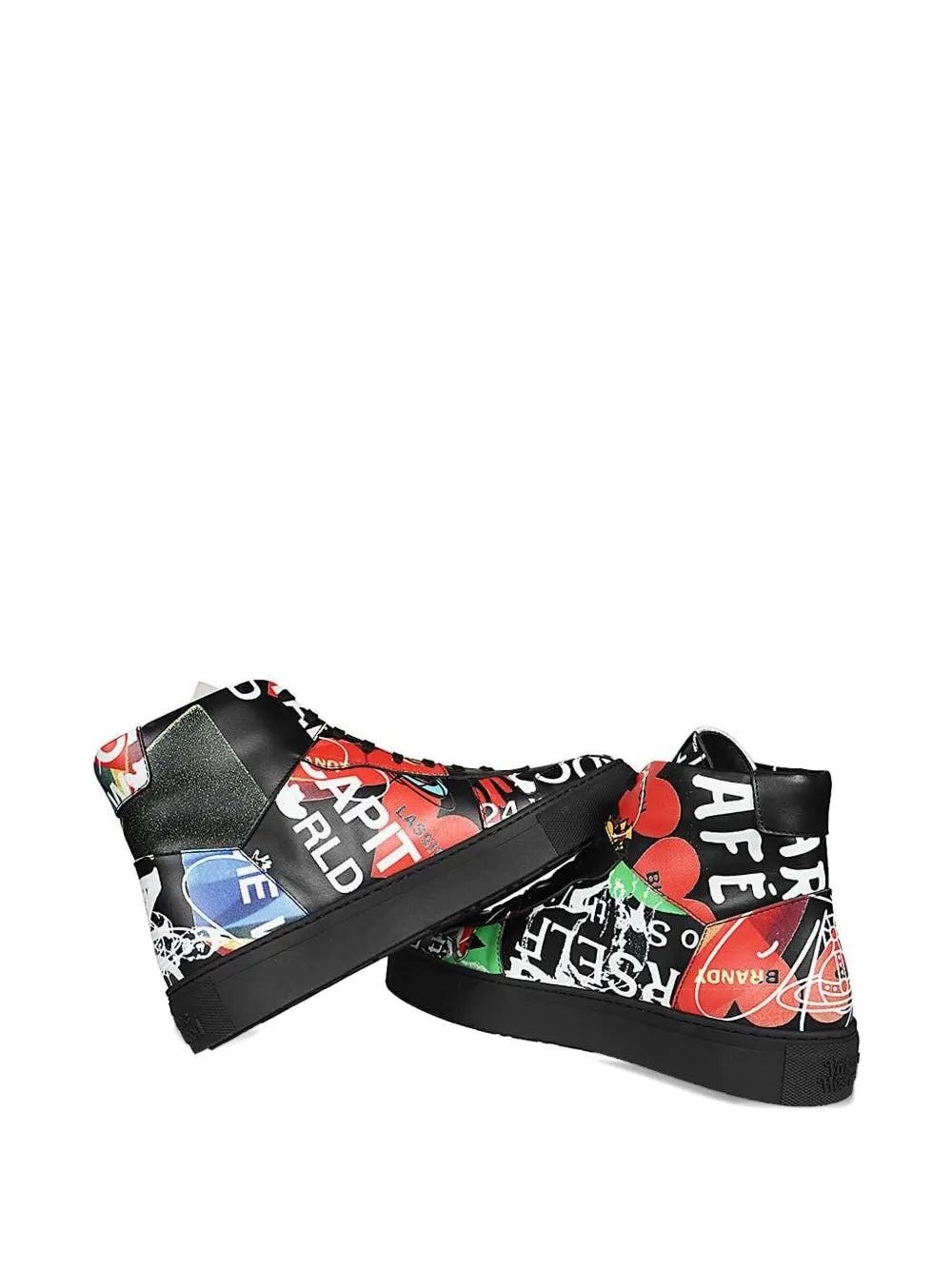 Vivienne Westwood Leather High-Top Sneakers