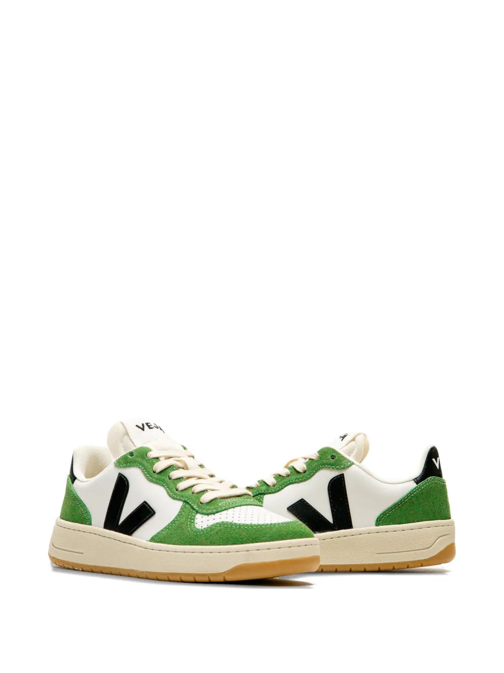 Veja V-10 Logo Suede Sneakers