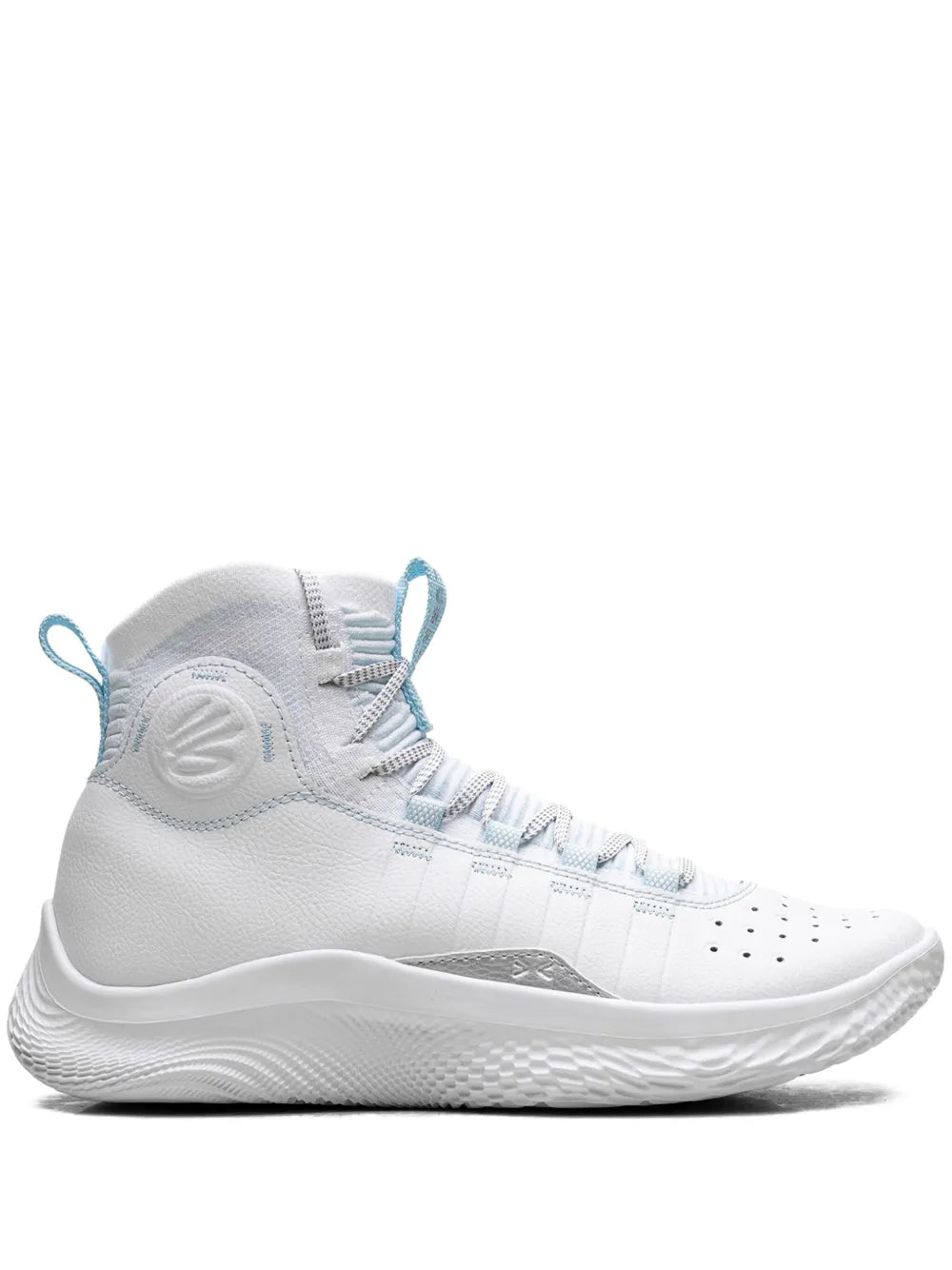 Under Armour Curry 4 Flotro White Stream/Silver Sneakers