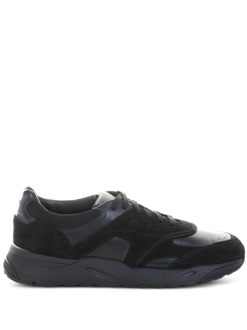 Santoni Leather Sneakers